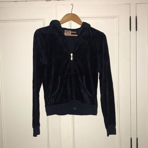 Navy Juicy Couture track jacket